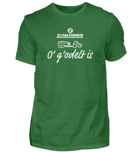 O'godelt is white  - Herren Premiumshirt